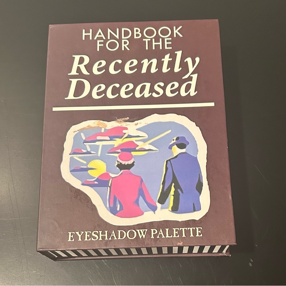 Hot Topic Handbook for the Recently Deceased Eyeshadow Palette RARE
